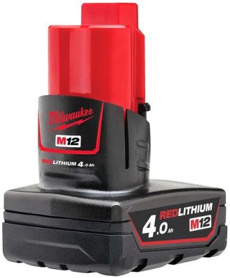 Акумулятор Milwaukee Redlithium M12 12В 4А·год 0.4кг