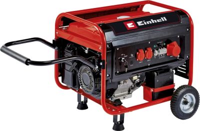 Генератор бензиновий Einhell TC-PG 65/E5, 230В/380В, 3.6/6.51кВт, електростартер, 25л, 83кг