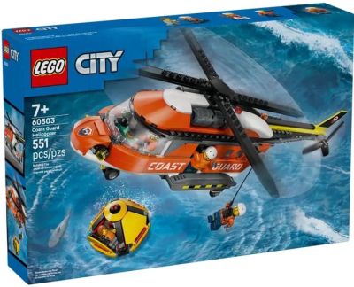 Конструктор LEGO City Гелікоптер берегової охорони
