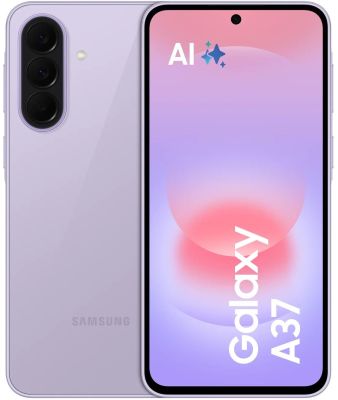 Смартфон Samsung Galaxy A37 5G (A376) 6.7" 8/256ГБ, 2SIM, 5000мА•год, фіолетовий світлий