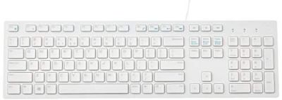 Клавіатура Dell Multimedia Keyboard-KB216 US International - White