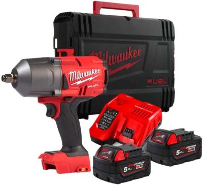 Гайковерт ударний акумуляторний Milwaukee M18 FMTIW2F12-502X 18В АКБ 2х5А·год 881Нм 0-2575об/хв 1/2"