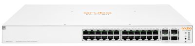 Комутатор HPE Aruba Instant On 1930, 24xGE, 4xSFP+ ports, 370W PoE Class 4, LT Warranty