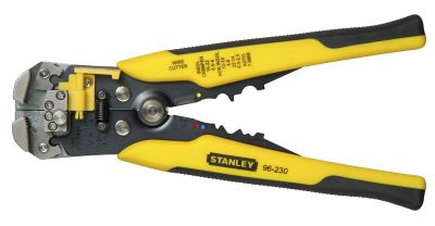Знімач ізоляції Stanley, автоматичний, 0.2-6мм2, кусачки, 210мм