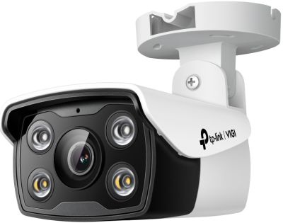 IP-Камера TP-LINK VIGI C340-2,8, PoE, 4Мп, 2,8 мм, H265+, IP66, Bullet, кольорове нічне бачення, зов