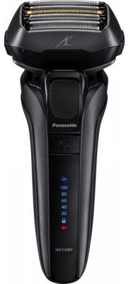 Бритва електр. Panasonic сіткова, 14000 об/хв,  бритв.головок-5, Li-Ion, сух.+волог., тример, чорний