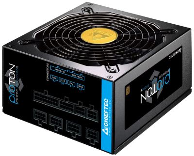 Блок живлення CHIEFTEC Proton  (750W), >85%, 80+ Bronze, 140мм, 1xMB 24pin(20+4), 1xCPU 8pin(4+4), 3