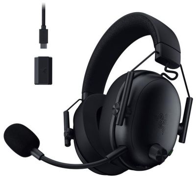 Гарнітура Razer BlackShark V3 Gen-2, USB-A/WL/BT, чорний