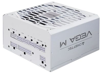Блок живлення CHIEFTEC Vega M (1000W), >90%, 80+ Gold, 135мм FDB, 1xMB 24pin(20+4), 2xCPU 8pin(4+4),