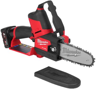 Пила ланцюгова акумуляторна Milwaukee M12 FUEL FHS-602X 12В 2х6А·год шина 15см кейс 1.9кг