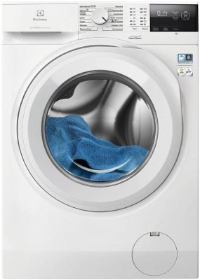 Пральна машина Electrolux фронтальна, 8кг, 1200, A, 58см, дисплей, інвертор, білий