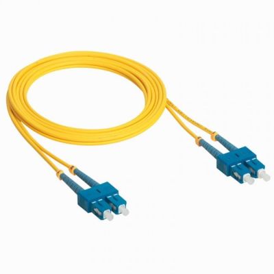 Патч-корд волоконно-оптичний  Legrand LSC3 SC/UPC-SC/UPC, 9/125, OS2, duplex, LSZH, 2м