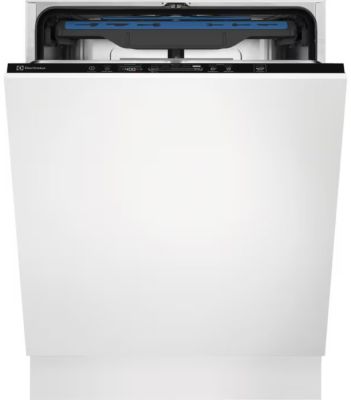 Посудомийна машина Electrolux вбудована, 14компл., D, 60см, дисплей, інвертор, 3й кошик, чорний