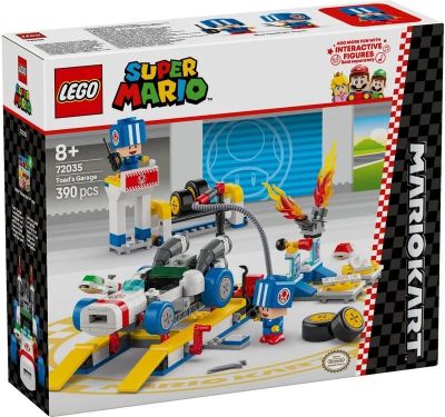 Конструктор LEGO Super Mario Mario Kart – Toad's Garage