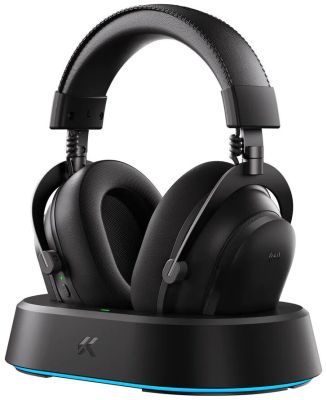 Mchose Гарнітура V9 Turbo, USB-A/WL/BT, Steel Black