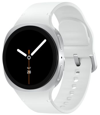 Смарт-годинник Samsung Galaxy Watch 8 40мм (L320) 1.34", 438x438, sAMOLED, BT 5.3, NFC, 2/32ГБ, сріб