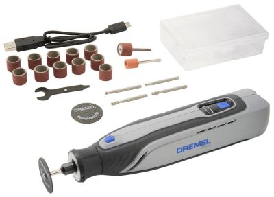 Шліфмашина шліфувально-гравірувальна Dremel 8150-20 7.2В 1х2А·год 5000-30000об/хв LED-світло ЗП 0.43