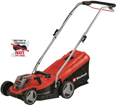 Газонокосарка акумуляторна Einhell GE-CM 18/33 Li- Solo 18В 33см 25-65мм 30л 10.1кг без АКБ та ЗП