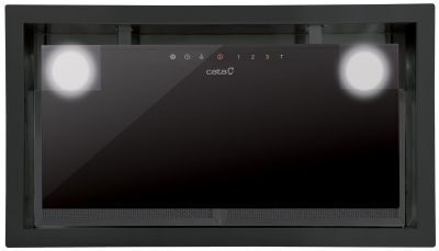 Витяжка Cata вбудована, 50см, 1200м.куб/год, Gc Dual 45 bk, чорний