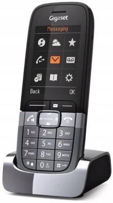 Трубка IP-DECT Gigaset SL850H PRO, USB Type-C, 1x3.5 мм роз'єм для гарнітури, DECT, BT 5.1, 2.4" кол