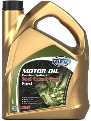 Олива моторна MPM Premium Synthetic Fuel Conserving Ford 5W-30 5л (05005E)