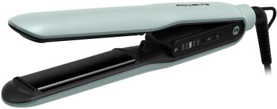 Випрямляч Rowenta Thermoglide, темп.режимів-5, 150-230С, іонізація, титан, світло-зелений