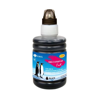 Контейнер з чорнилом G&amp;G до Epson M1100/M1120/M1140/M1180/M2140/M3140/M3170/M3180/M1170/M2170 black