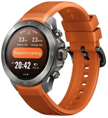 Смарт-годинник Mibro GS Explorer S 48мм, 1.32", 466x466, AMOLED, BT 5.3, Dual-band GPS, 10 ATM, тита
