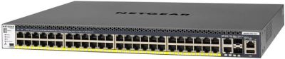 NETGEAR Комутатор  M4300-52G-POE+ (GSM4352PA) 48x1GE PoE+, 2x10GE, 2xSFP+, керований L3 з можливістю