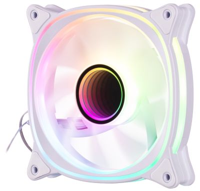 Корпусний вентилятор 2E GAMING Air Cool X Fan ACF120XB-ARGB, 120мм, 1200rpm, 3pin, 3pin +5VARGB, 20,