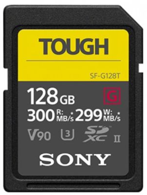 Карта пам'яті Sony SDXC  128GB C10 UHS-II U3 V90 R300/W299MB/s Tough