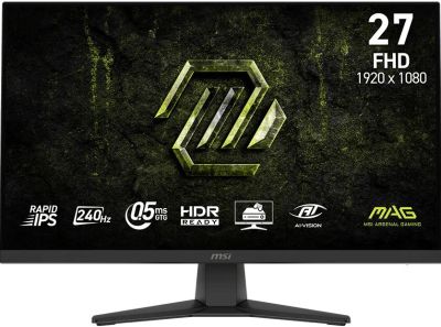 Монітор MSI 27" MAG 272F-X24 2xHDMI, DP, Audio, IPS, 240Hz, 0.5ms, sRGB 122%, FreeSync