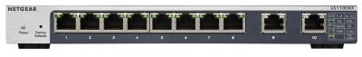 Комутатор NETGEAR GS110EMX 8xGE, 2x10GE, WebSmart
