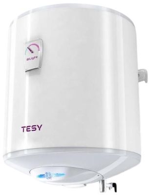 Водонагрівач електр. TESY Bilight 50V круглий GCV 504415 B11 TSRC, 50л, 1,5кВт, мех. кер-ння, C, біл