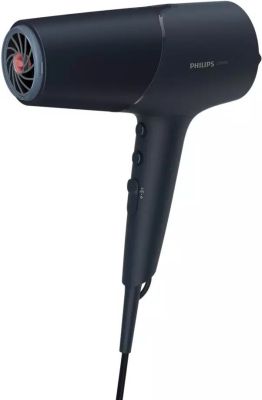 Фен Philips 5000 Series, 2300Вт, 3 режими, дифузор, іоніз-я, хол. обдув, темно-синій