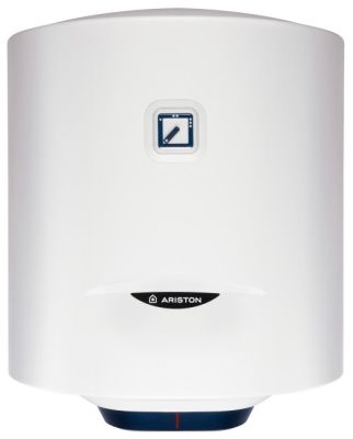 Водонагрівач електр. Ariston круглий BLU1 R PL DRY, 50л, 1,5кВт, сухий тен, мех. кер-ння, C, Італія,
