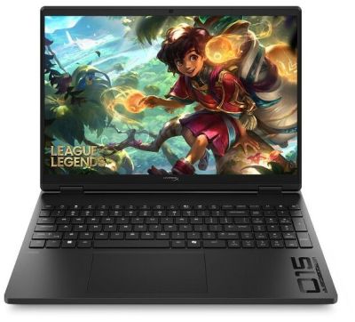 Ноутбук HP HyperX OMEN 15-gb0061ua 15.3" WUXGA IPS AG, AMD R5-240, 16GB, F512GB, NVD5060-8, DOS, чор