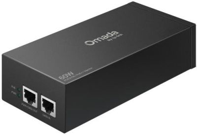 Інжектор PoE TP-LINK TL-POE370S 1x10GE, 1x10GE PoE, 60W