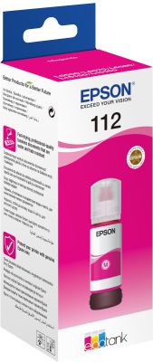 Контейнер з чорнилом Epson 112 EcoTank L11160/L15150/L15160/L6490/L6550/L6570/L15180/L6580 Magenta p