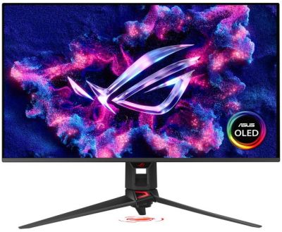Монітор Asus 31.5" ROG Swift PG32UCDM3 2xHDMI, DP, USB-C, 3xUSB, QD-OLED, 3840x2160, 240Hz, 0.03ms,