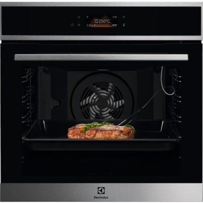 Духова шафа Electrolux електрична, 72л, A+, пара, дисплей, конвекція, піроліз, телескопічні напрямні