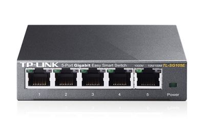Комутатор TP-LINK TL-SG105E 5xGE, WebSmart