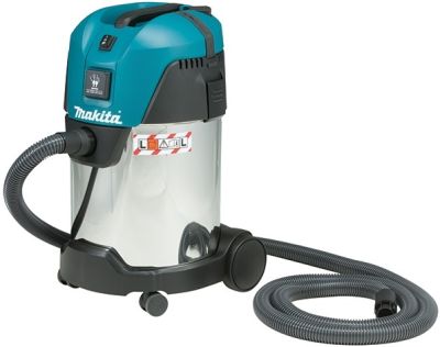Пилосос професійний Makita VC3011L 1000Вт 210мБар контейнер 30л розетка 2600Вт 10.5кг