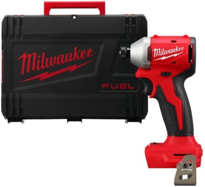 Гвинтоверт ударний акумуляторний Milwaukee M18 BLIDR-0X 18В 190Нм 0-3600об/хв кейс 1.3кг без АКБ та