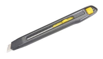 Ніж будівельний сегментований Stanley Interlock, 9мм, корпус металевий, 135мм