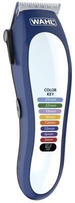 Машинка для стрижки Wahl Color Pro Lithium, мережа+акум., вібраційний мотор, насадок-10, кейс, масло