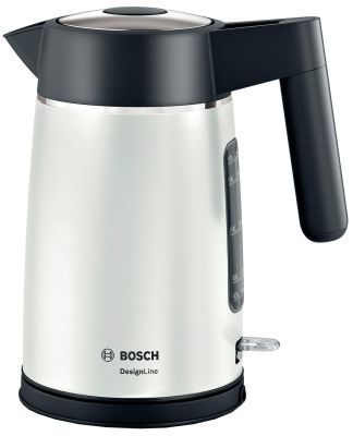 Електрочайник Bosch, 1.7л, метал, білий