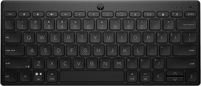 Клавіатура мембранна HP 350 Compact Multi-Device, 78key, BT, EN/UK, чорний
