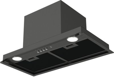 Витяжка Electrolux вбудована, 60см, 600м.куб/год., чорний