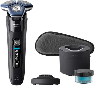 Бритва електр. Philips роторна Series 7000 SkinIQ,  бритв.головок-4, Li-Ion, сух.+волог., індикатор